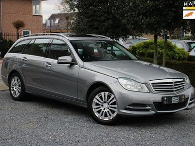 tweedehands Mercedes 180 C-KLASSE EstatePrestige Elegance Pano/Navi/Clima/Cruise