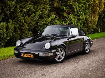 Zwart Occasion 1991 Porsche 964 Cabriolet | € 69.964