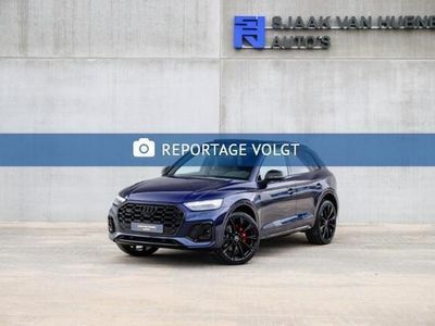 Blauw Occasion 2021 Audi Q5 Competition SUV | € 53.950 (Duur)
