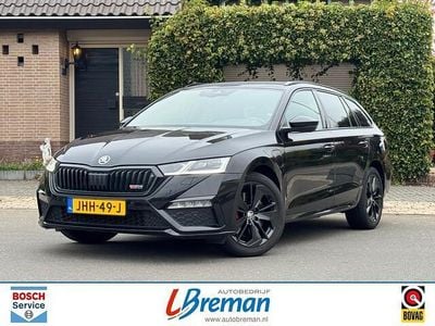 Zwart Occasion 2022 Skoda Octavia RS Stationwagen | € 28.990 (Goede deal)