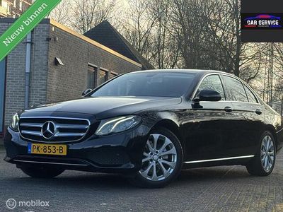 Zwart Occasion 2016 Mercedes E220 Prestige Sedan | € 20.999