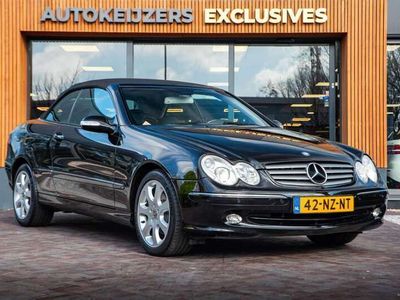 tweedehands Mercedes CLK320 Cabriolet Avantgarde Xenon Youngtimer Leer Memory