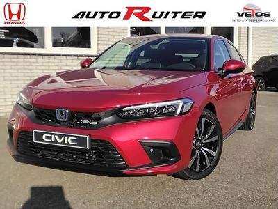 Rood Nieuw 2026 Honda Civic Elegance Hatchback | € 38.500 (Eerlijke prijs)
