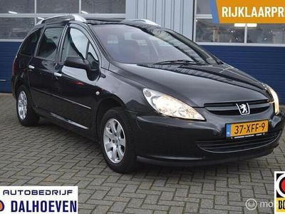Zwart Gebruikt 2003 Peugeot 307 Stationwagen | € 2.450 (Iets duurder)