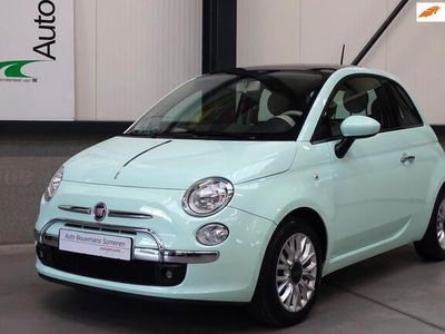 tweedehands Fiat 500 1.2 "LOUNGE"- PANODAK/DIGI DASH/PARK ASSIST/BT/FIETSDRAGER/ETC