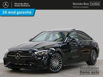 tweedehands Mercedes C180 AMG Line | Panorama-schuifdak