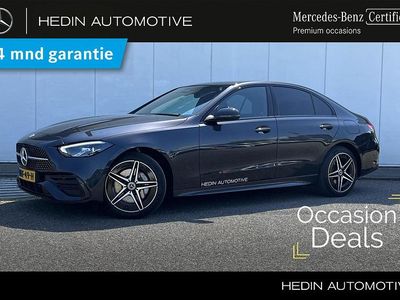 Grijs Occasion 2025 Mercedes C300e AMG line Sedan | € 52.900 (Iets duurder)