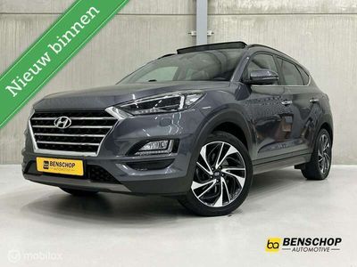 tweedehands Hyundai Tucson 1.6 T-GDI 4WD Premium Panodak Navi Leer Krell Audio Carplay 360 Camera