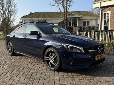 Blauw Occasion 2017 Mercedes CLA180 Ambition Sedan | € 16.950 (Eerlijke prijs)