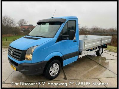 tweedehands VW Crafter 2.0 TDI 138.040km NAP open laadbak trekhaak 3 zits euro 5