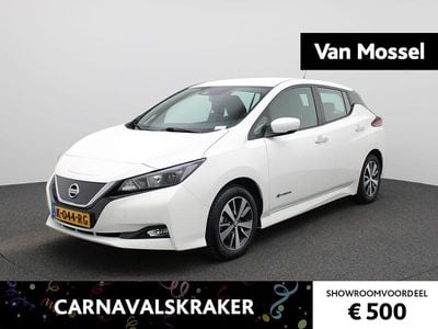 Wit Occasion 2021 Nissan Leaf Acenta Hatchback | € 12.900 (Goede deal)