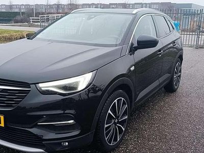 Zwart Occasion 2021 Opel Grandland X Ultimate SUV | € 21.000 (Super prijs)