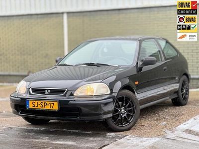 tweedehands Honda Civic 1.4i S|Zwart|Sportief geluid|Rijdt en schakelt goe