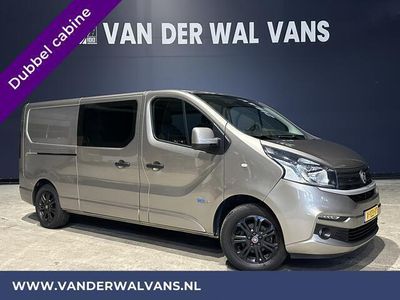 tweedehands Fiat Talento 1.6 MJ Ecojet 125pk L2H1 Dubbele cabine Euro6 Airco | Trekhaak | Cruisecontrol | PDC Parkeersensoren, 17" LMV, 5 zitplaatsen, Bluetooth-telefoonvoorbereiding