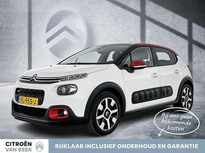 Wit Gebruikt 2017 Citroën C3 PureTech Hatchback | € 10.980 (Duur)