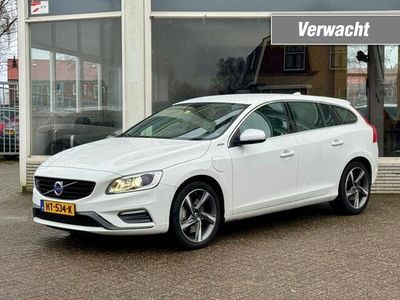 tweedehands Volvo V60 Verwacht 2.4 D6 Twin Engine R-Design Navi HenK Trekhaak