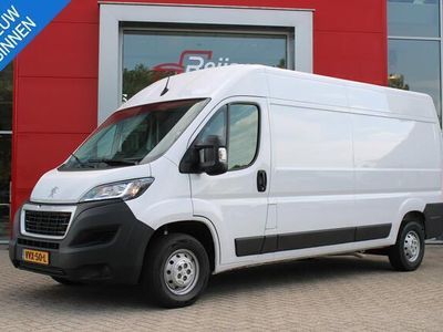 tweedehands Peugeot Boxer 335 2.2 BlueHDi 140PK L3H2 ASPHALT 3-ZITS |DAB+|CLIMA|NAVI|LAADRUIMTE PAKKET|CRUISE|ELEK INKLAPBARE SPIEGELS|