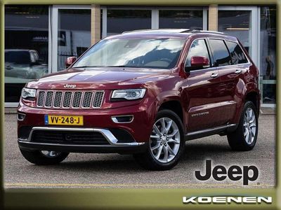 Rood Gebruikt 2016 Jeep Grand Cherokee Summit SUV | € 34.969 (Duur)