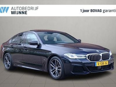 Zwart (metallic) Occasion 2021 BMW 530 Executive Sedan | € 39.950 (Eerlijke prijs)