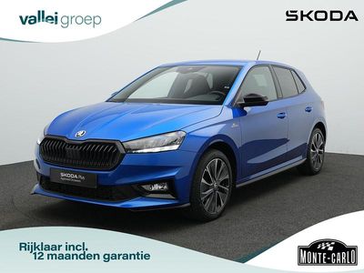 Occasion Skoda Fabia Monte Carlo 110 PK (80 kW) 2024 Blauw Hatchback
