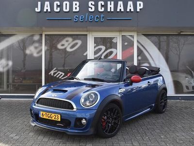 tweedehands Mini John Cooper Works Cabriolet 211pk Cooper Works Chili / Leder / Cli