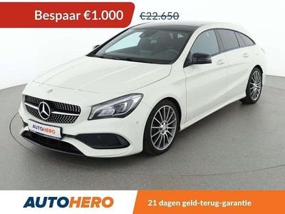 Wit Gebruikt 2017 Mercedes CLA200 Shooting Brake AMG line Stationwagen | € 21.849 (Eerlijke prijs)