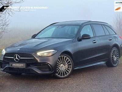 Grijs Gebruikt 2022 Mercedes C300e AMG line Stationwagen | € 34.950 (Eerlijke prijs)