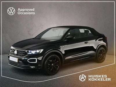 Zwart Occasion 2021 VW T-Roc Cabriolet R-line Cabriolet | € 30.900 (Eerlijke prijs)