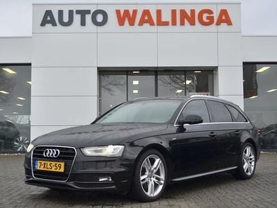 Occasion Audi A4 S-Line 170 PK (125 kW) 2014 Zwart Stationwagen