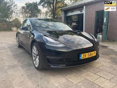 Occasion Tesla Model 3 Long Range RWD 258 kW (351 PK) 2019 Zwart Sedan
