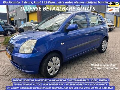 Blauw Occasion 2006 Kia Picanto Hatchback | € 1.750 (Eerlijke prijs)