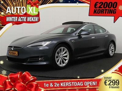 Grijs Gebruikt 2017 Tesla Model S Hatchback | € 19.940 (Eerlijke prijs)