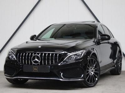 Occasion Mercedes C250 AMG line 211 PK (155 kW) 2014 Zwart, metallic lak Sedan
