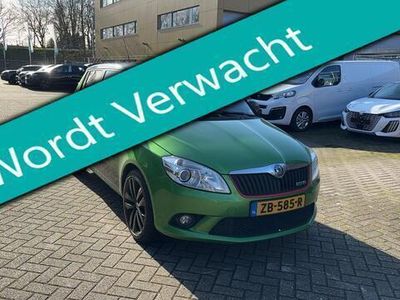 tweedehands Skoda Fabia 1.4 TSI RS 180pk Automaat-7 Clima Cruise Navi Historie UNIEK