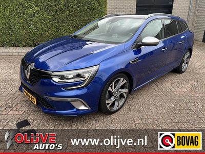 Occasion Renault Mégane GrandTour GT 206 PK (151 kW) 2017 Blauw Stationwagen