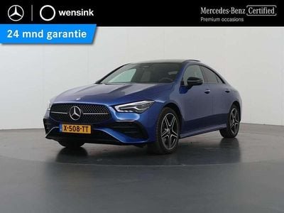 Blauw Gebruikt 2024 Mercedes CLA250e AMG line Sedan | € 43.850 (Iets duurder)