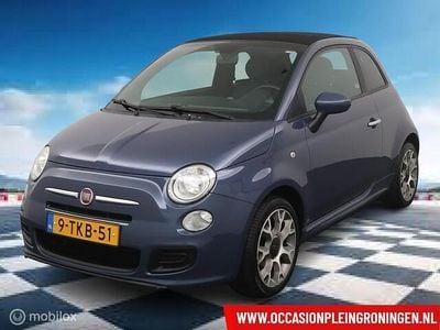 Blauw Occasion 2014 Fiat 500C Cabriolet | € 7.750 (Eerlijke prijs)