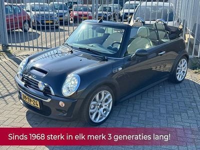 Occasion Mini Cooper S Cabriolet Chili 170 PK (125 kW) 2007 Zwart, metallic lak Cabriolet