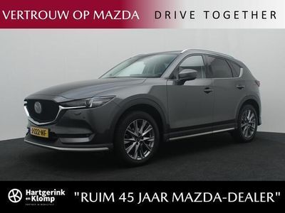 tweedehands Mazda CX-5 2.0 SkyActiv-G Luxury automaat met Sunroof en afneembare trekhaak en spoilerpakket : dealer onderhouden en 24 maanden verlengde garantie