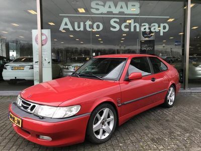 tweedehands Saab 9-3 Coupé 2.0 Turbo Aero | Rijklaar incl garantie | Achterspoiler Stoelverwarming Elektrisch bedienbare stoelen