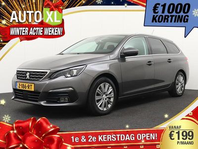 Grijs Gebruikt 2021 Peugeot 308 Allure Stationwagen | € 13.940 (Super prijs)