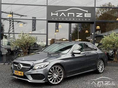 Grijs Gebruikt 2014 Mercedes C220 AMG line Sedan | € 18.500