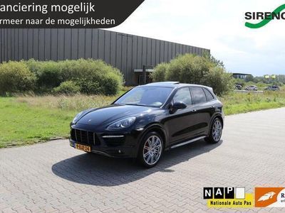 tweedehands Porsche Cayenne 4.8 GTS eindeloze optielijst alles leer burmester trekhaak stoelkoeling