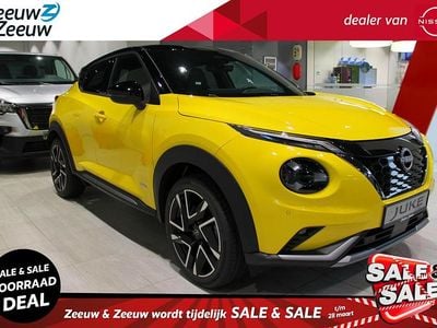 Nieuw Nissan Juke 143 PK (105 kW) 2026 Yellow metallic/ zwart dak SUV