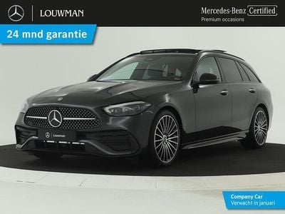 Grijs Occasion 2025 Mercedes C180 AMG line Plus Stationwagen | € 58.945