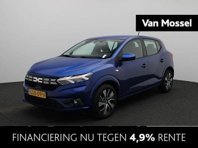 Occasion Dacia Sandero Expression 91 PK (66 kW) 2024 Blauw Hatchback