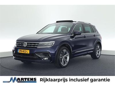 tweedehands VW Tiguan 2.0 TSI 220pk DSG 4Motion 2x R-Line Trekhaak Keyle