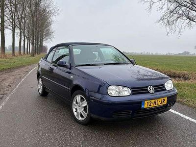 Blauw Occasion 2001 VW Golf Cabriolet Highline Cabriolet | € 2.300 (Super prijs)