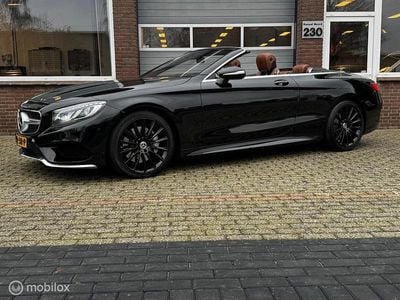 Zwart Gebruikt 2017 Mercedes 500 Cabriolet | € 69.950 (Eerlijke prijs)