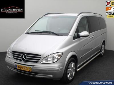 tweedehands Mercedes Viano 3.0 CDI DC Ambiente Lang 2007 | 1e Eigenaar | Airco | Cruise Control | Navigatie | Stoelverwarming | Lichtmetaal | Boekjes | Nationale Autopas